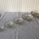Glass salad bowls
