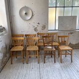 8 chaises de bistrot Luterma