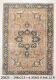 Vintage Cream & Navy Blue Persian Rug, 213x298Cm