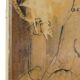 Giovanni Battista de Salvo, Composition, Ink on Masonite, 1950s, framed