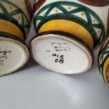 Trio of Saint Jean de Bretagne vases