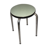 Tabouret formica vert ou jaune de 1965