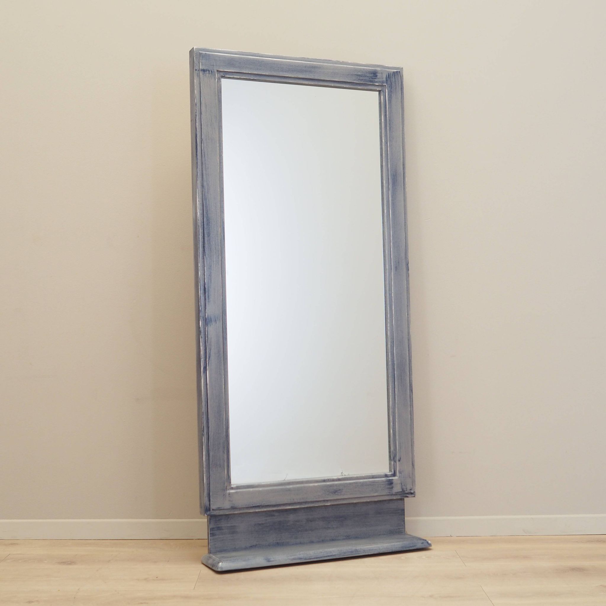 Mirror in beech frame, Danish design, 1960s, production: Denmark