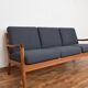 Danish teak Senator sofa by Ole Wanscher for Cado, 1960s