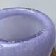 Vase Lancel en verre moucheté mauve