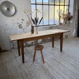 Pine and oak farmhouse table 2m
