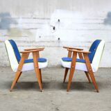 Chair of the 1960s Chierowski vintage blue