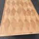 Renovated 1950s wooden Art Deco extendable dining table.