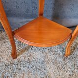 Notched cherry shelf