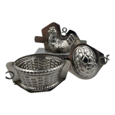 Set of three easter chocolate molds