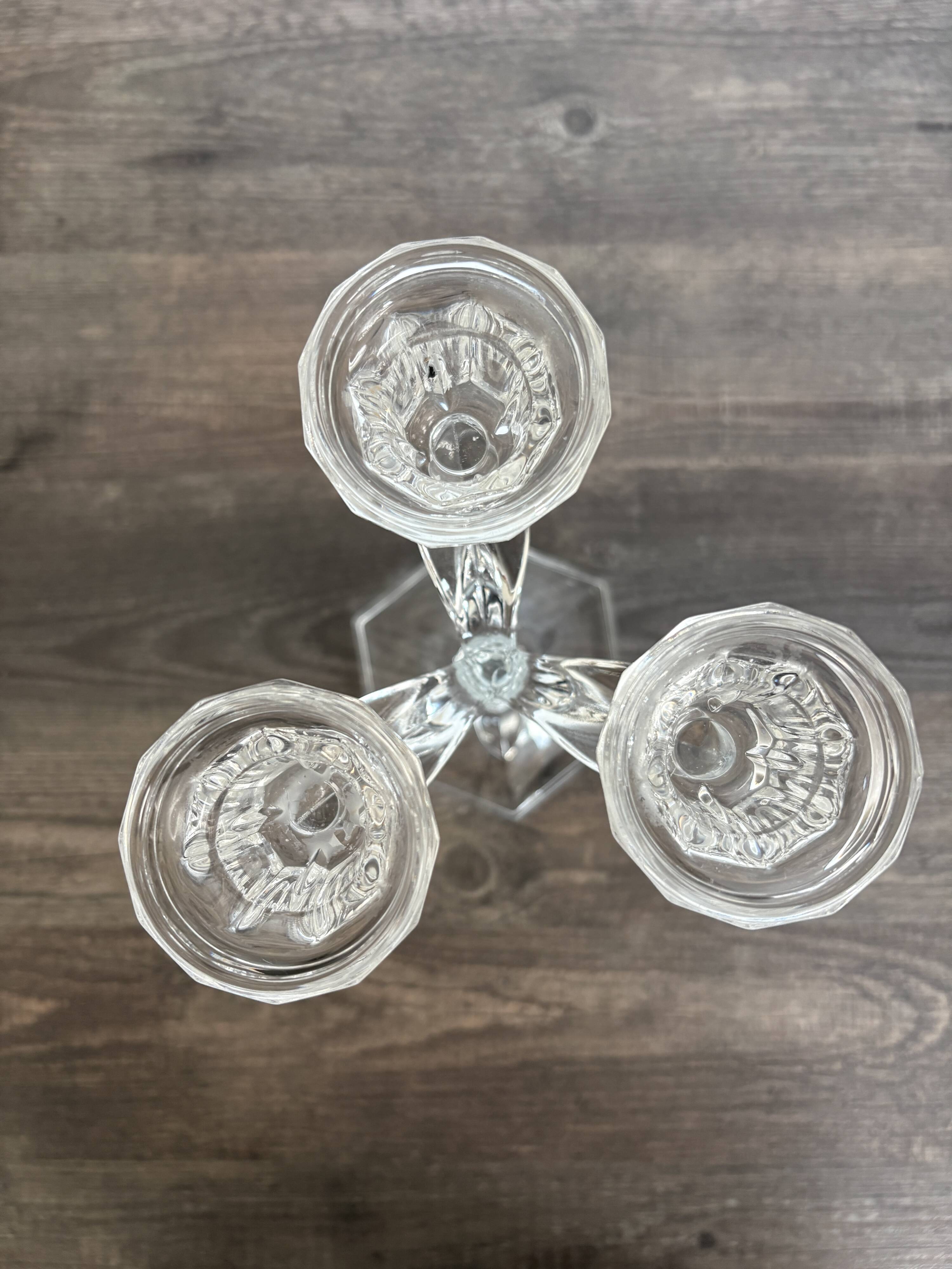 Vintage decorative chandelier Crystal d'Arques