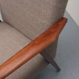 1960s high back armchair resotored