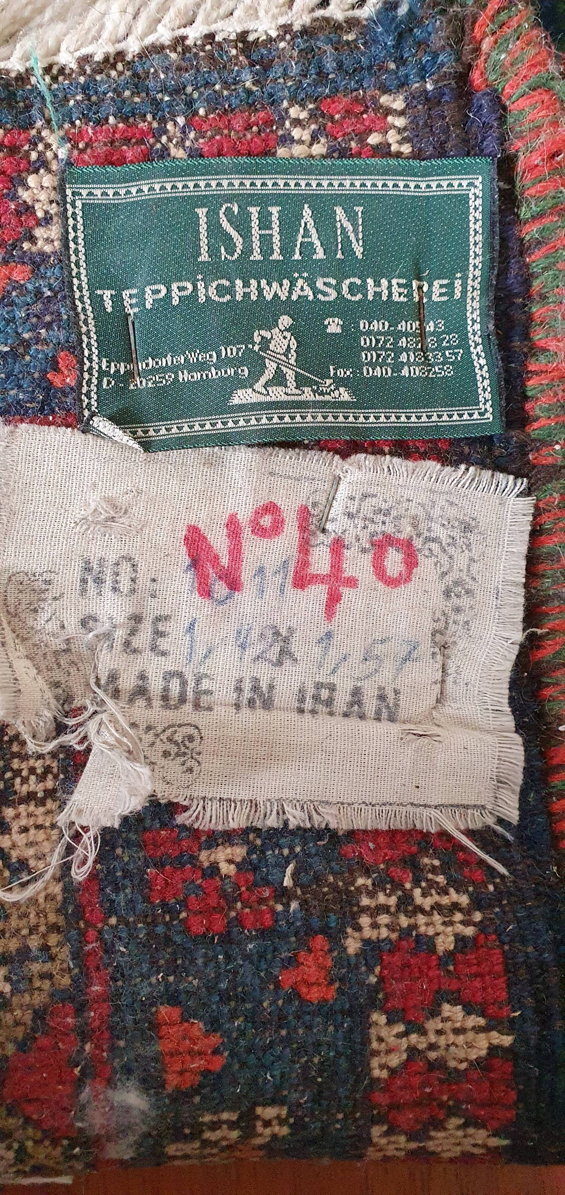 Tapis iranien 138x150cm