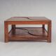 Wooden Yin Yang style coffee table
