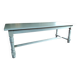Antique solid oak farmhouse table with turned legs