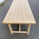 Renovated 19th century farmhouse dining table with drawer 200cm