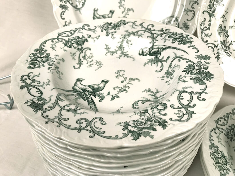 Cauldon England porcelain service