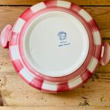 Salad bowl fn givors checkered bordeaux