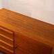 Compact mid-century teak sideboard