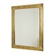 Miroir Deknudt en or Hollywood Regency biseauté 92 cm