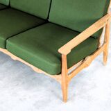 brutalist sofa | couch | 1960s | oak | Danish