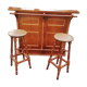 Bar with 2 stools