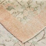 7x10 Large Floral Handmade Vintage Rug, 209x312Cm