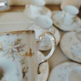 6 fine porcelain coffee cups