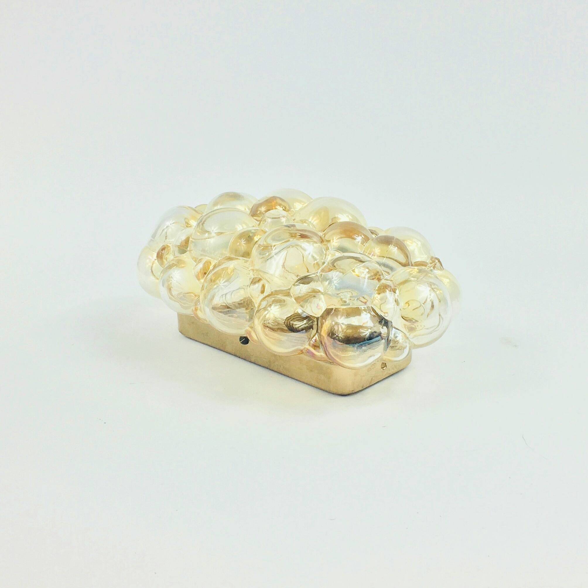 Mid Century Bubble Glass Wall Light - Helena Tynell For Limburg, 1960s