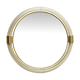 Venetian Round"Torgiglione-Torchon" Murano Glass Wall Mirror in Barovier St
