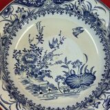 Shallow dish Creil and Montereau, Yedo, ideogram XIX century - 24.5 cm