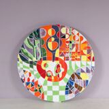 Ceramic artwork from the ABN building, Netherlands 1970