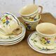 set of 4 coffee cup "longhamp Limoge"