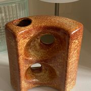 Vase en céramique Roberto Rigon Bertoncello Italie années 60
