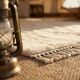 Handmade Moroccan rug in natural wool 250cm x 150cm