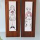 Ceramic wall paintings, vintage, vintage wall decoration