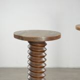 Pair of extra tables or Early 20th-century French picks