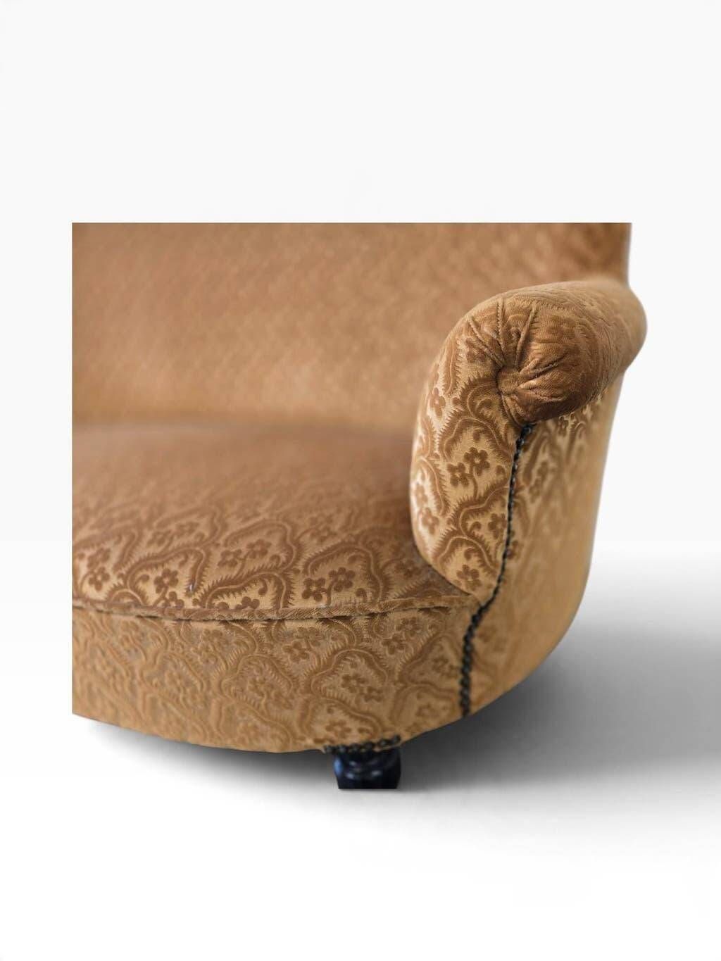 Vintage two-seater sofa