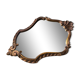 Old baroque rock mirror.