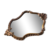 Ancien miroir rocaille baroque.