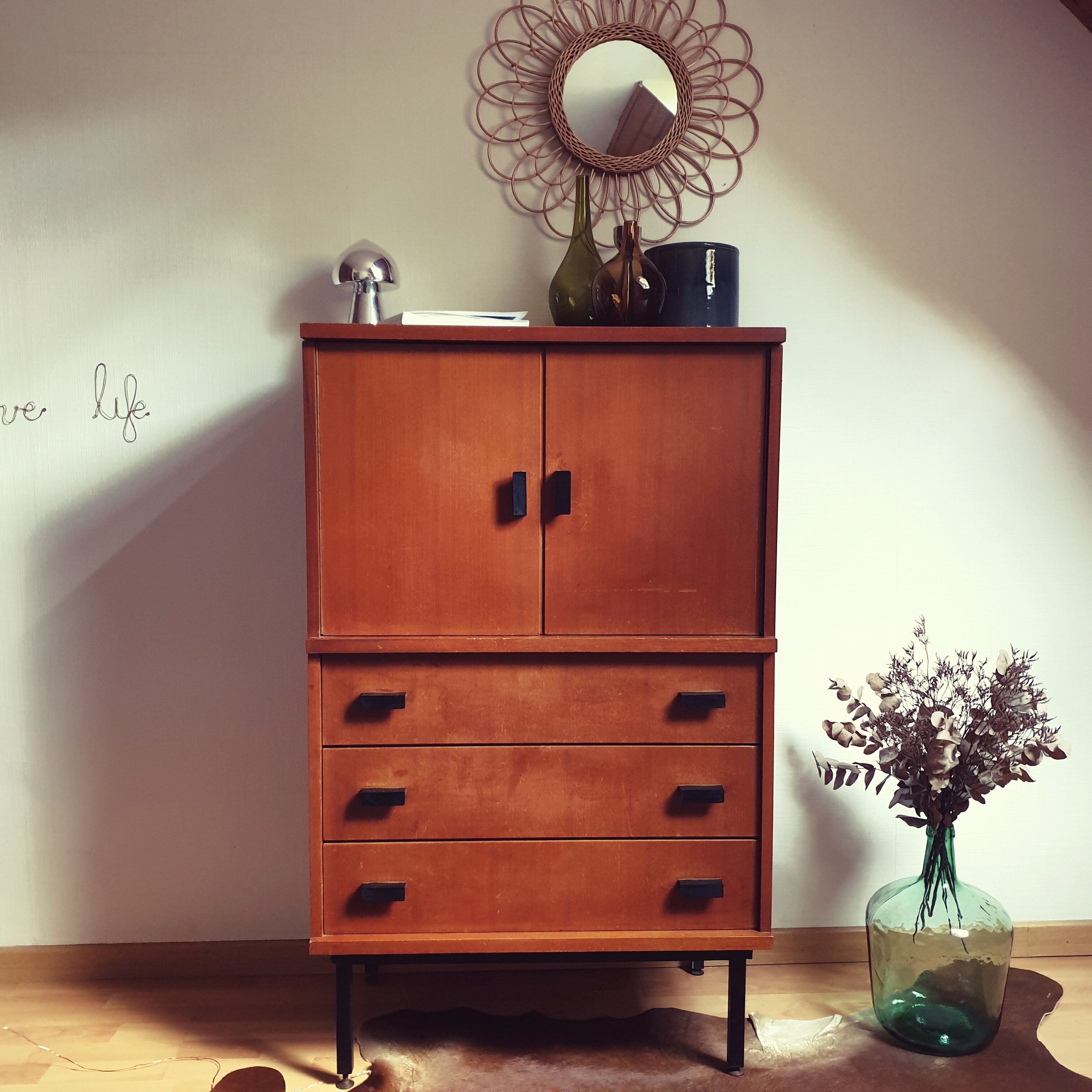 Convenient vintage furniture