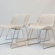 Set of 4 Spirit dining chairs by Hajime Oonishi for Houtoku/Artifort, 1970s.