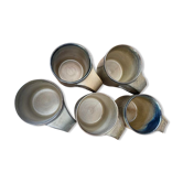 Lot de 5 tasses  Arts Céram en grès