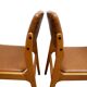 Set of 4 Danish dining chairs, 1970s