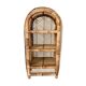 Rattan shelf