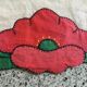Vintage oval placemat 35x49