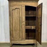 19th century raw chestnut country wardrobe
