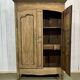 19th century raw chestnut country wardrobe