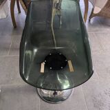 Oval dining table & 6 Gastone Rinaldi vintage chairs Roche Bobois