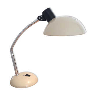 Sarlam Desk Lamp Model 2051 -Beige Lacquered Metal- 1970s